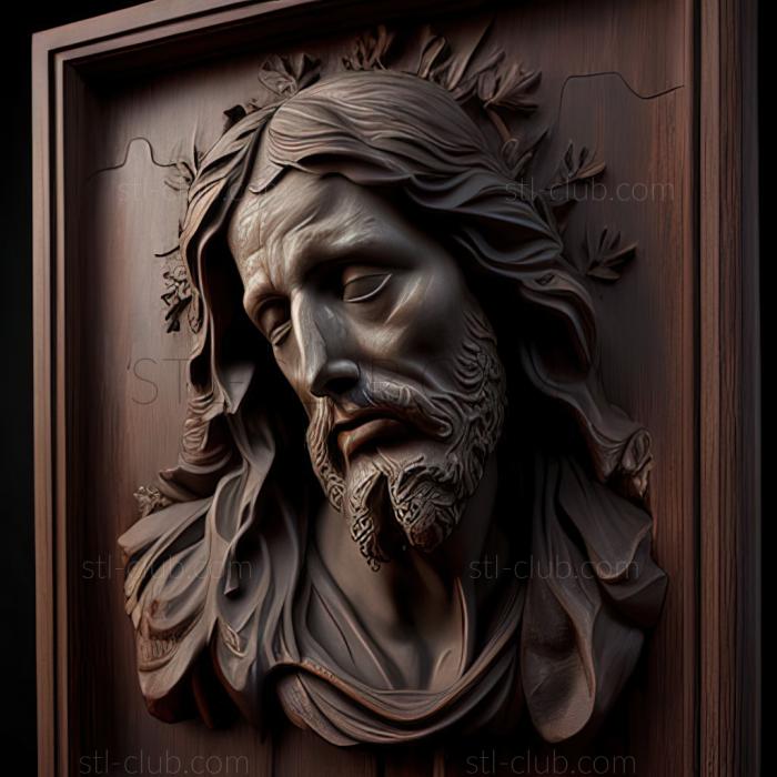 3D model st jesus (STL)